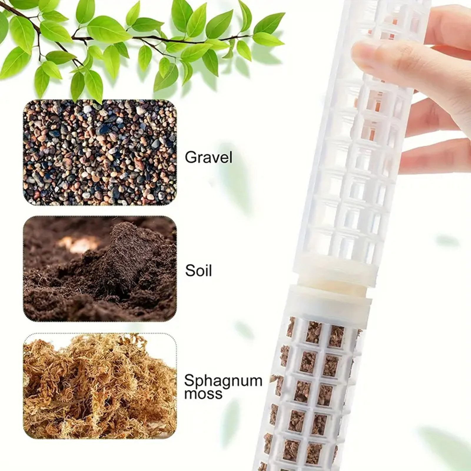 Пластиковая подставка для раст – обзор и цена Sphagnum Moss Dry